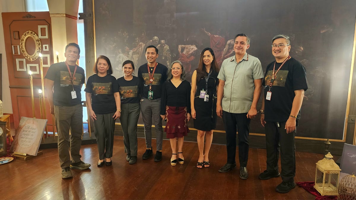 NMEMPC directors Nelson Aquino, Carol Magdaleno and Hannah Bordalo with NMEMPC BOD chairperson Alvin Anthony Claveria, NMP deputy director-general Ma. Rosenne Flores-Avila, AF Payments COO Sharon Fong, NMP director-general Jeremy Barns and NMEMPC BOD vice chairperson Ferdinand Peralta.